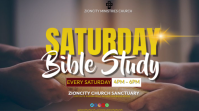 Brown Professional Bible Study Event Twitter Post template