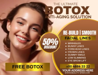 Brown Professional Botox Flyer (us Letter) Pamflet (Letter AS) template
