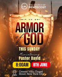 Brun Church Event Instagram Portrait Template