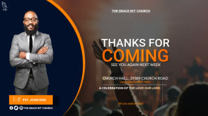 Brown Professional Church Event Presentation Presentazione (16:9) template