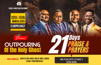 Brown Professional Church Flyer  Tabloid template