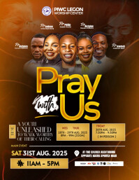 Brown Professional Church Flyer Templates Flyer (us Letter)