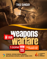 Brown Professional Church  Instagram Portrait template