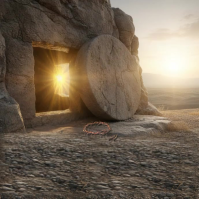 Brown Professional Easter Celebration Instagram Post Video template