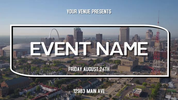 Event Promotion Digital Display Template | PosterMyWall