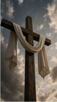Marrón Religious Symbolism Estado do WhatsApp Template