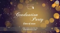 Brown Professional Graduation Part  Facebook template