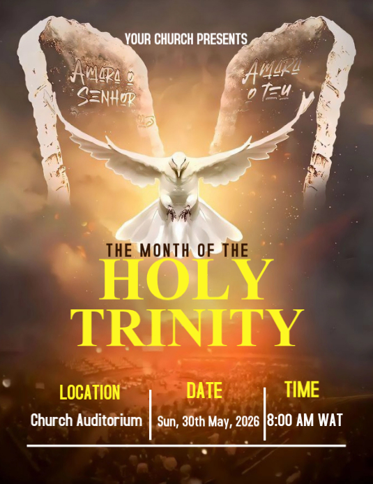Modèle Holy Trinity Church Event | PosterMyWall