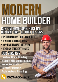 Brun Home Construction Services A1 Template