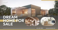 Brown Professional Home For Sale Facebook Ads Facebook Ad template