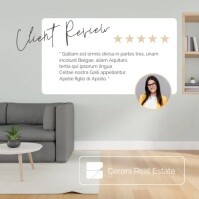 Brown Professional Kaki Black And White Client Review Customer Review 2025 2026 2027 2028 2029 2030 Message Instagram template