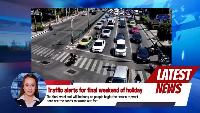 Brown Professional Latest News Updates Youtu Template | PosterMyWall