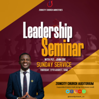 Brun Leadership Seminar Instagram Post Template