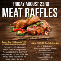 meat raffle Template | PosterMyWall
