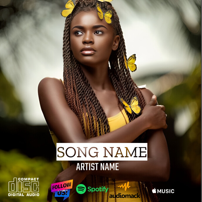 Brown Professional Music Album Cover Album Cover Template | PosterMyWall