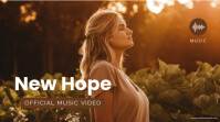 Brown Professional Music Video Youtube Thumbnail  Youtube Thumbnail template