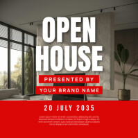 Brown Professional Real Estate Instagram Post template