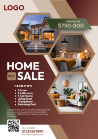Bruin Real Estate Sale A4 Template