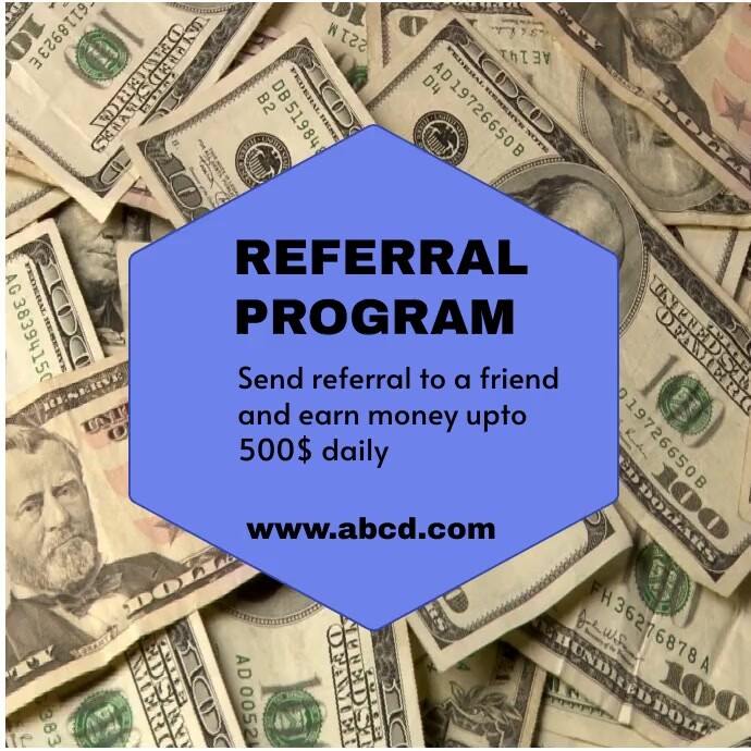 Brown Professional Referral Instagram Post Template | PosterMyWall