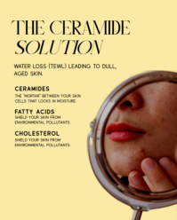 สีน้ำตาล Skin Care Instagram Portrait Template - Page 3