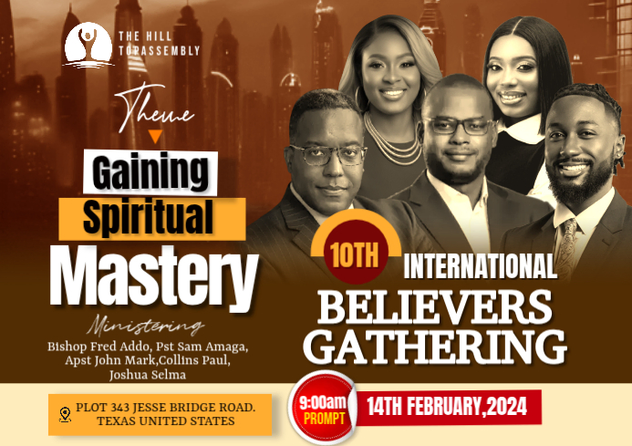 Spiritual Gathering Event A1 Template | PosterMyWall