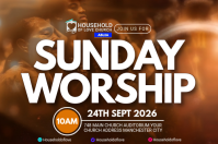 Brown Church Event โปสเตอร์ Template