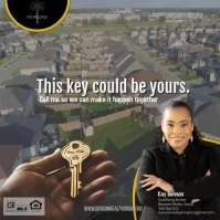 Brown Professional This Key Could Be Yours In Message Instagram template