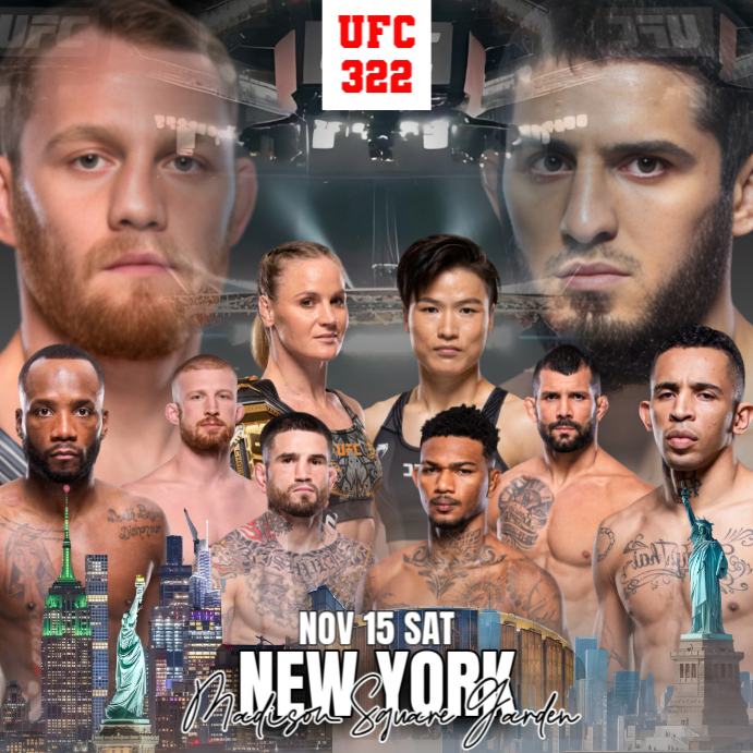 Brown Professional Ufc 322 Main Card Madison Square Garden New York ...