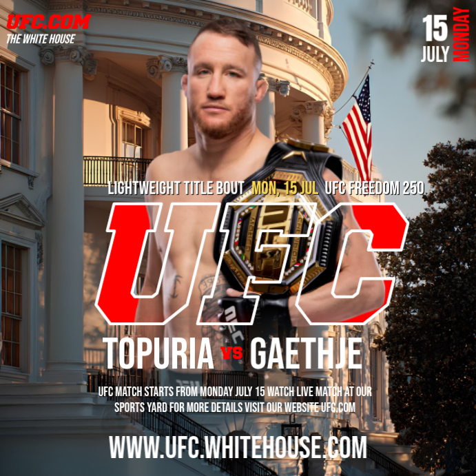 Ufc Fight Promotion Template | PosterMyWall