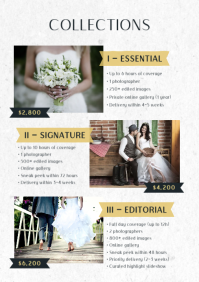 Brown Wedding Photography A4 Template - Page 2