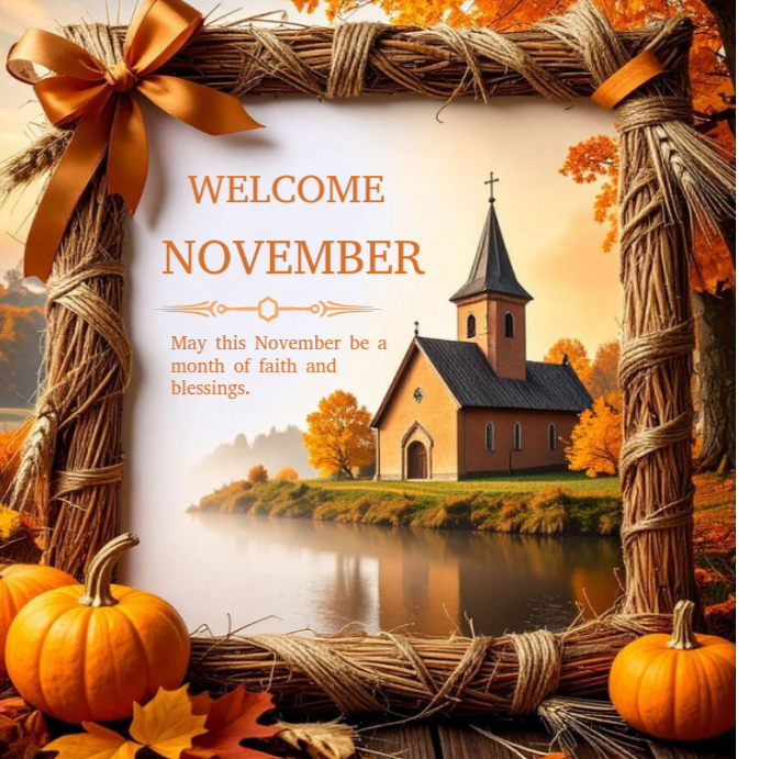 Welcome November Template | PosterMyWall
