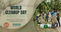 Castanho World Cleanup Day Facebook 共享图片 Template
