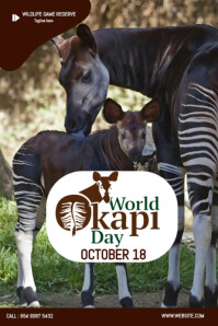 World Okapi day Template | PosterMyWall