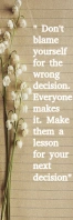 Brown  Quotes Banner 2' × 6' template