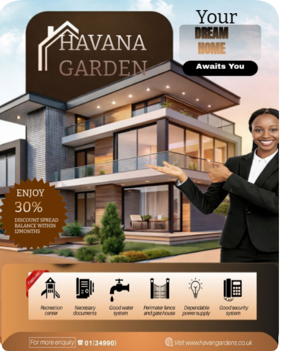 Copy of Brown Real Estate Promotion Instagram Portrait | PosterMyWall