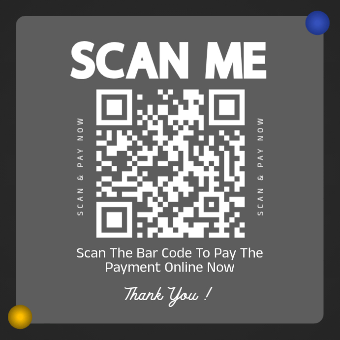 Brown Scan Qr Code Instagram Post Templat | PosterMyWall