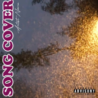 Brown Song Cover Design Cover ng Album Template