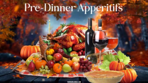 棕色 Thanksgiving Dinner Invitation Digitalt display Template