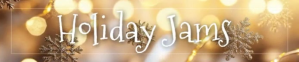 Brown Typographic Christmas Jams Soundcloud Banner. Christmas. Bokeh Soundcloud Banner template