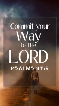 Brown Typographic Inspirational Faith Messages Facebook Story template