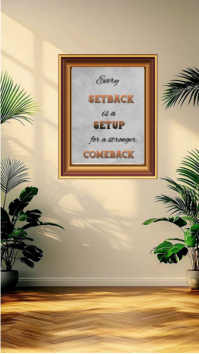 Brun Inspirational Quote Facebook Story Template