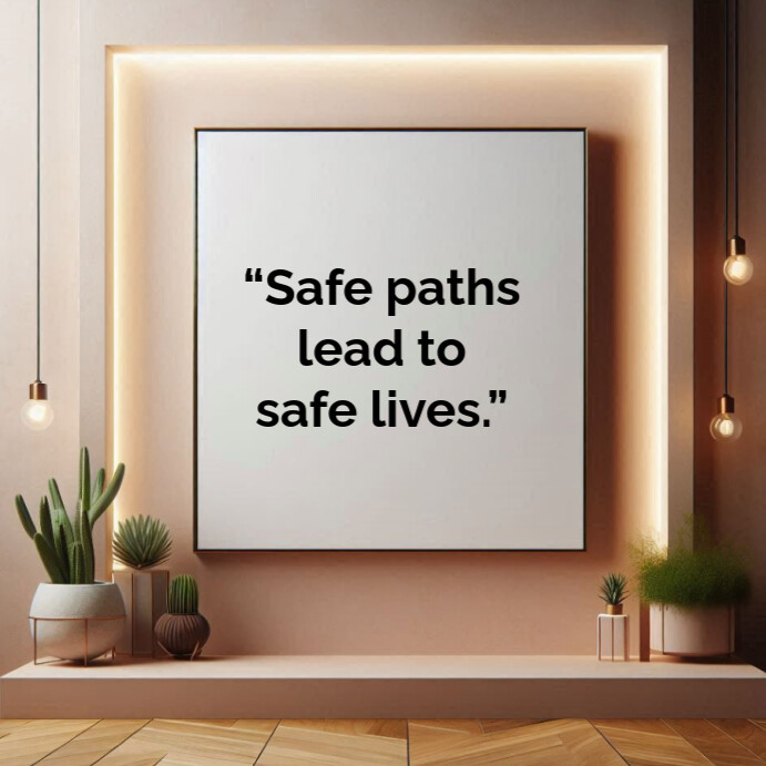 Brown Typographic Motivational Risk Quotes Square (1:1) Template ...