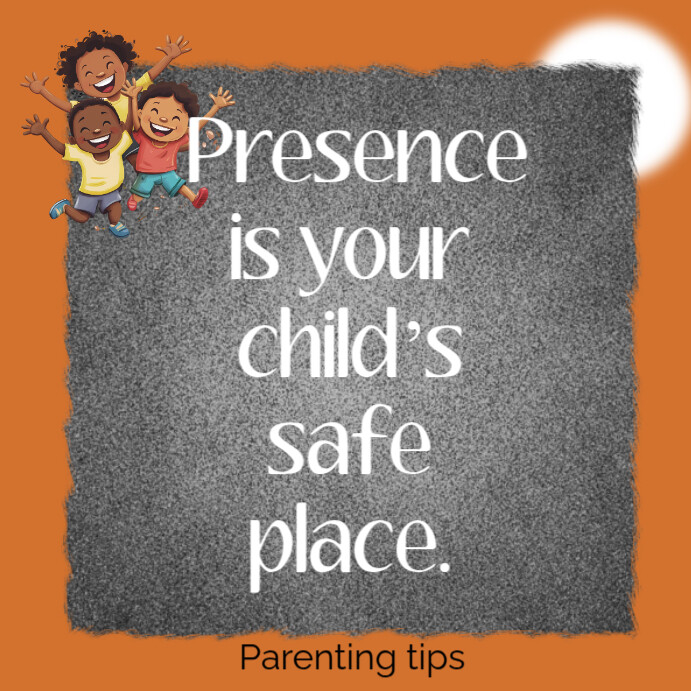 Brown Typographic Parenting Quote Template  Instagram Post
