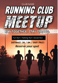 City Marathon Event Posters Template | PosterMyWall