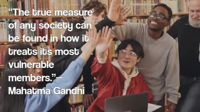 Brown Typographic Societal Values Quote Youtube Thumbnail template