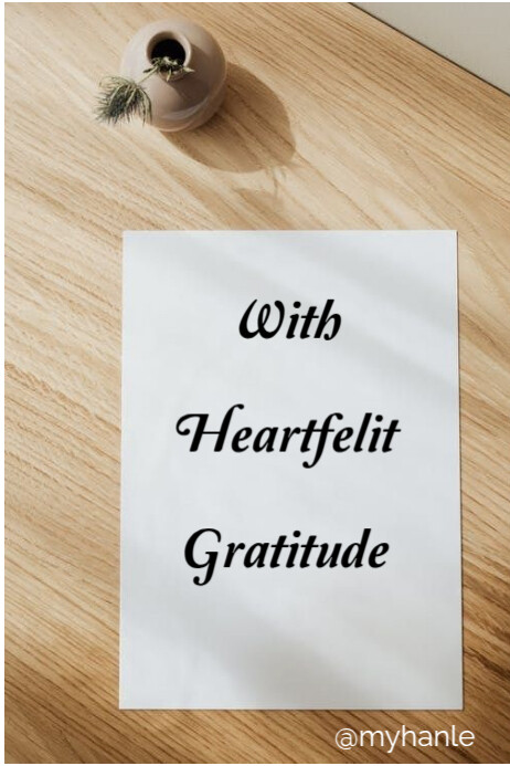 Brown Typographic Thank You Message Poster Template | PosterMyWall