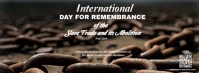 Brown Vintage International Day For The Remembrance Of The Slave Trade And Its Abolition Facebook Co template