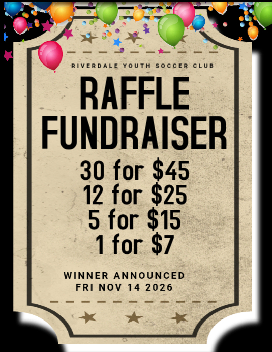 Brown Raffle Fundraiser Flyers Template | PosterMyWall