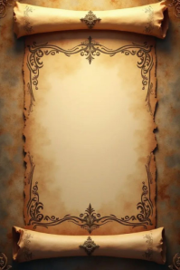 Floral Scroll Design Posters Template | PosterMyWall