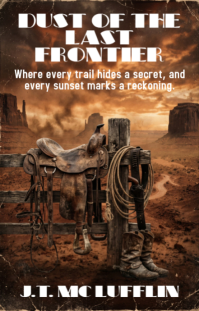 Brown Vintage Western Adventure Wattpad Cover Template Wattpad-omslag